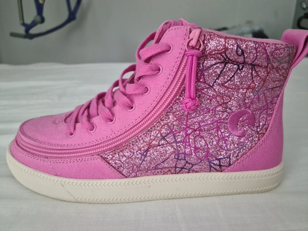 Billy Footwear maat 38 (roze glitter), Ophalen, Meisje, Schoenen, Zo goed als nieuw