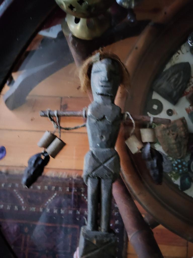 Afrikaanse religie handgemaakt, Antiek en Kunst, Antiek | Religie, Ophalen of Verzenden