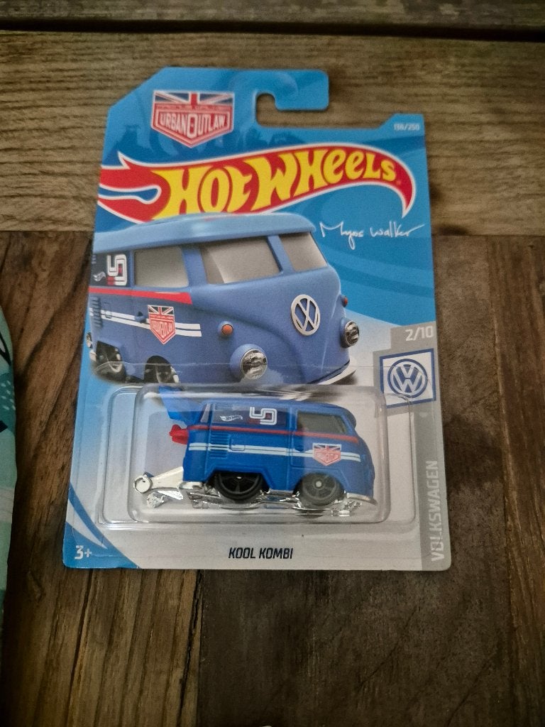Hot wheels Kool Kombi magnum Walker blauw lang kaart let op, Ophalen of Verzenden, Nieuw, Auto