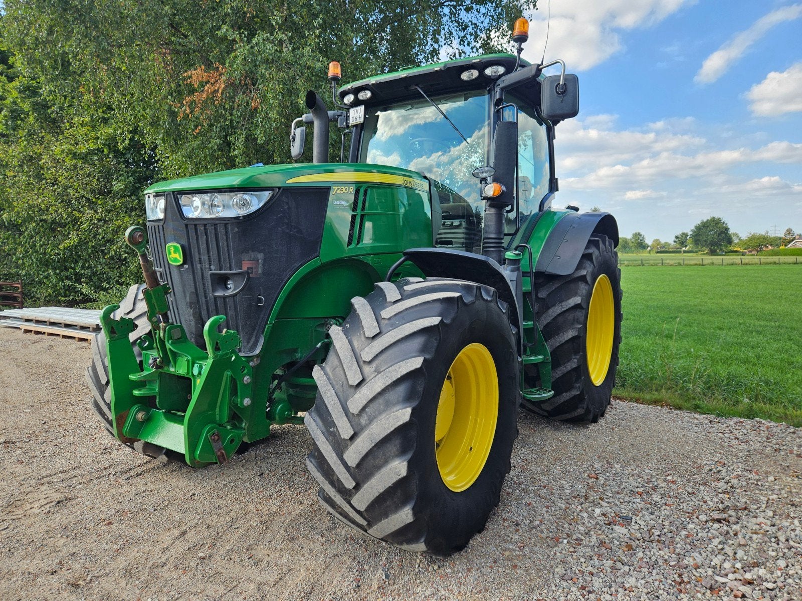 John Deere 7230R Tractor - Krachtige en Betrouwbare Trekker, Zakelijke goederen, Gebruikt, Meer dan 10000, Meer dan 160 Pk, Ophalen