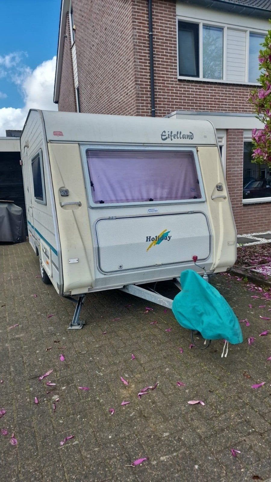 Eifelland Holiday caravan, 5 pers. met voortent en luifel, Caravans en Kamperen, Caravans, Rondzit, Uitbouw voortent, Eifelland