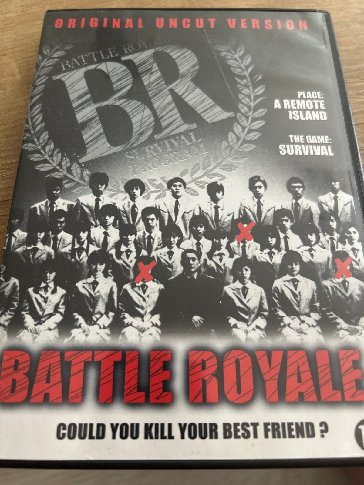 Battle Royale - Originele Onbewerkte Versie DVD, Cd's en Dvd's, Vanaf 16 jaar, Nederlands, Actiethriller, Ophalen of Verzenden