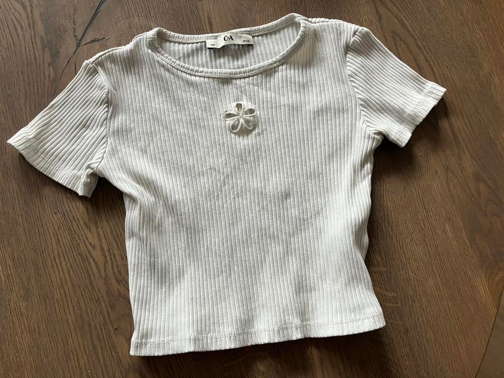 Crop top meisje maat 140, Ophalen of Verzenden, Zo goed als nieuw, Meisje, Shirt of Longsleeve