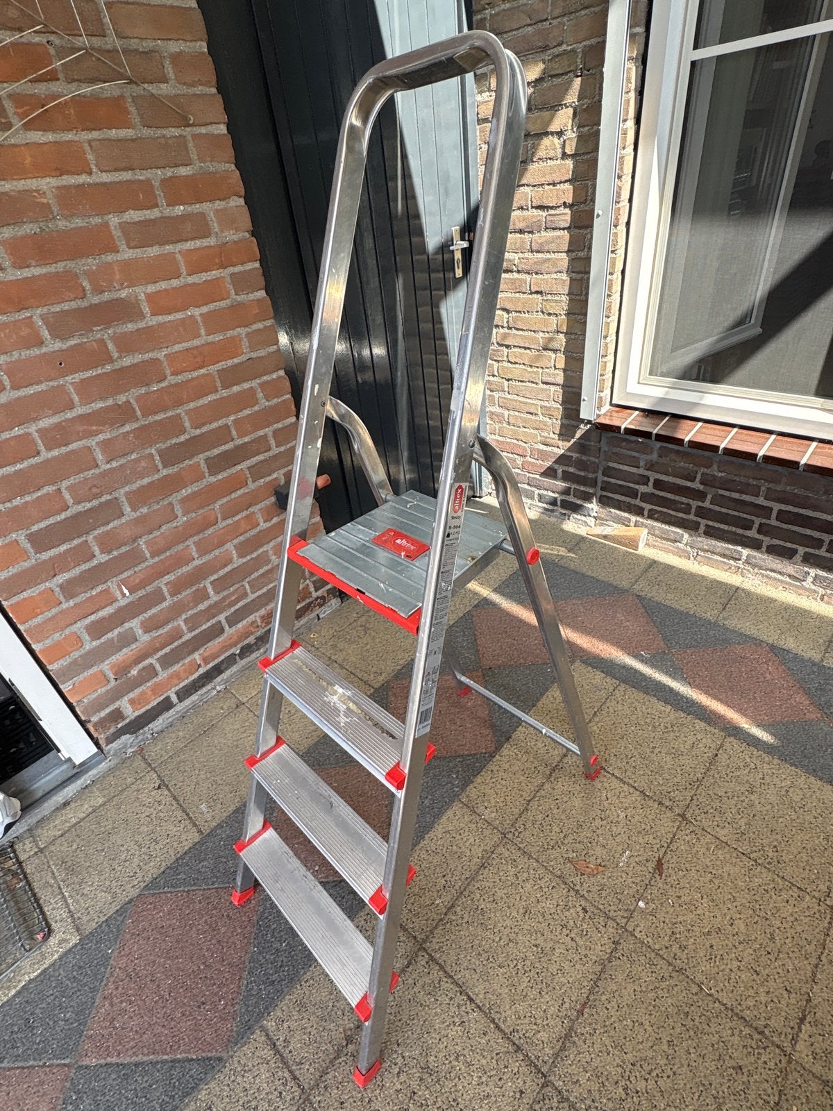 Altrex Steedy S-504 Huishoudtrap (Uden), Ophalen, Zo goed als nieuw, Trap, Minder dan 2 meter