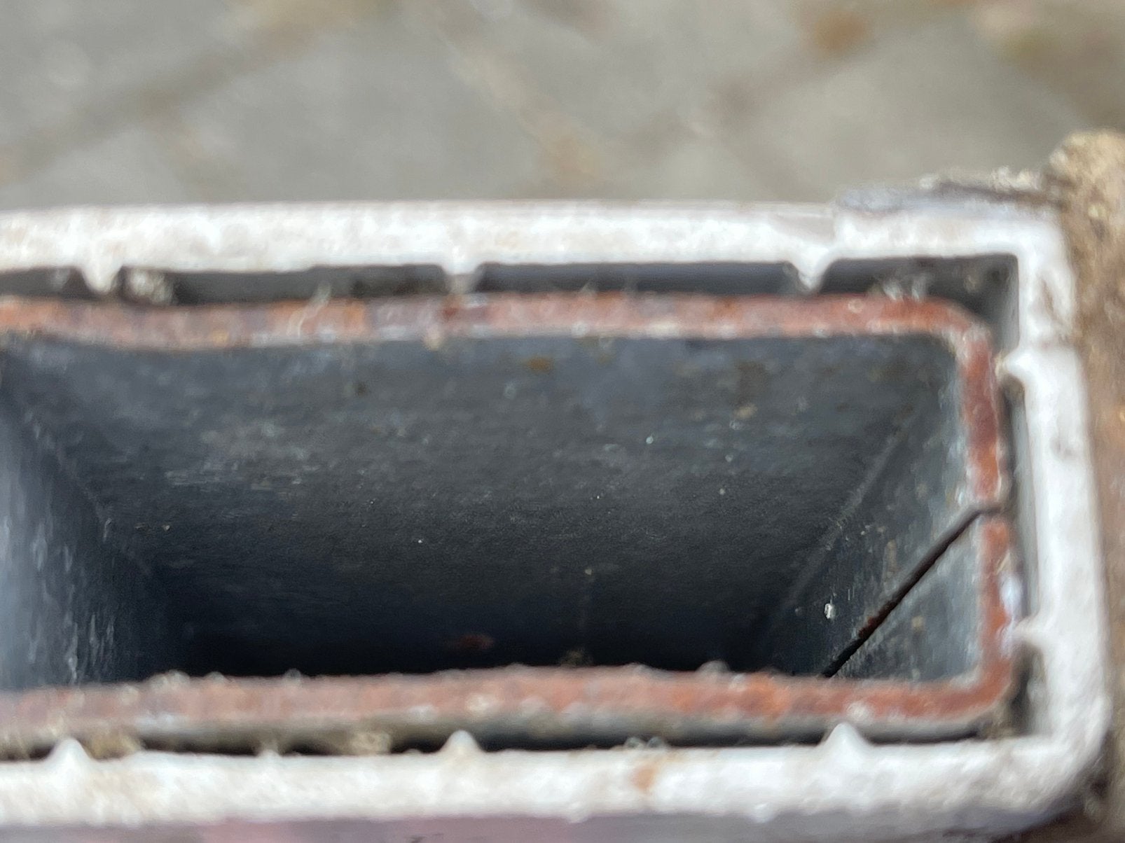 Vierkante stalen pijpen met kunststof bekleding 13 stuks, Ophalen of Verzenden, Zo goed als nieuw, 250 mm of meer