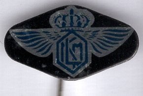 KLM blik vliegmaatschappij speldje ( J_217), Ophalen of Verzenden, Nieuw, Transport, Speldje of Pin