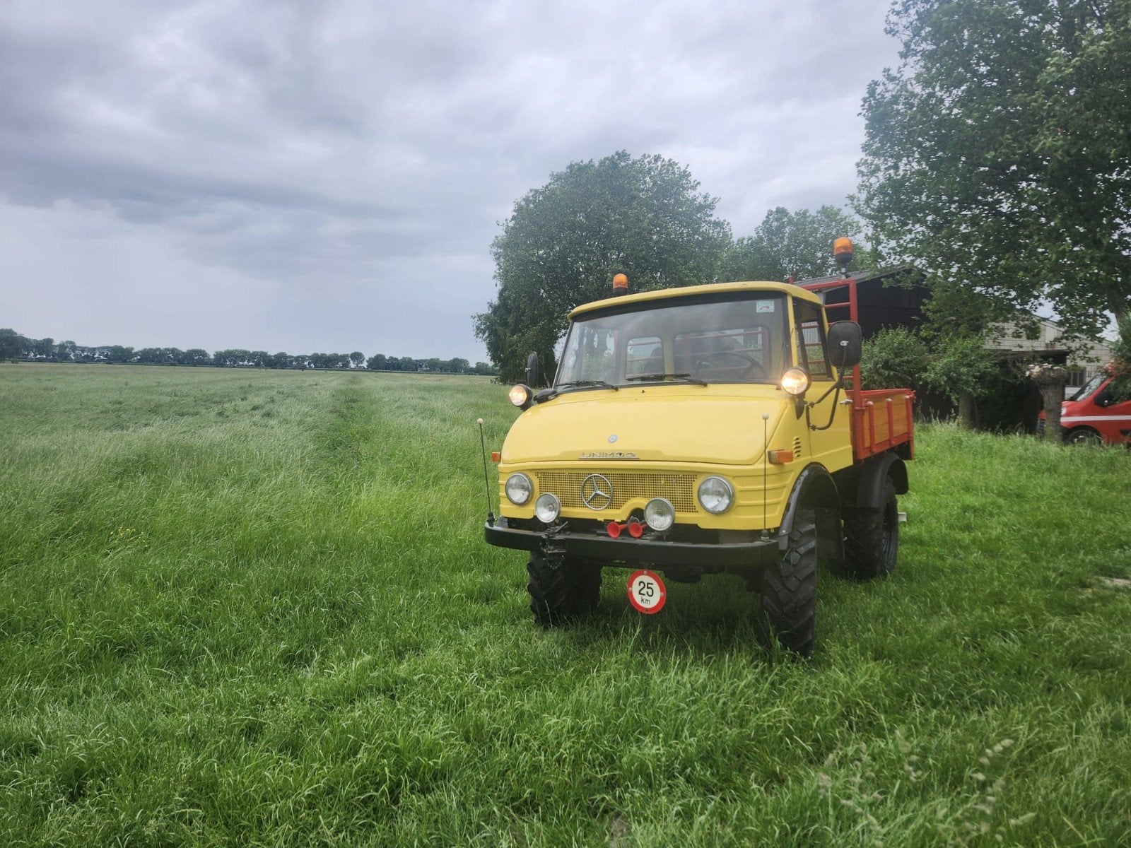 Unimog 421, Ophalen