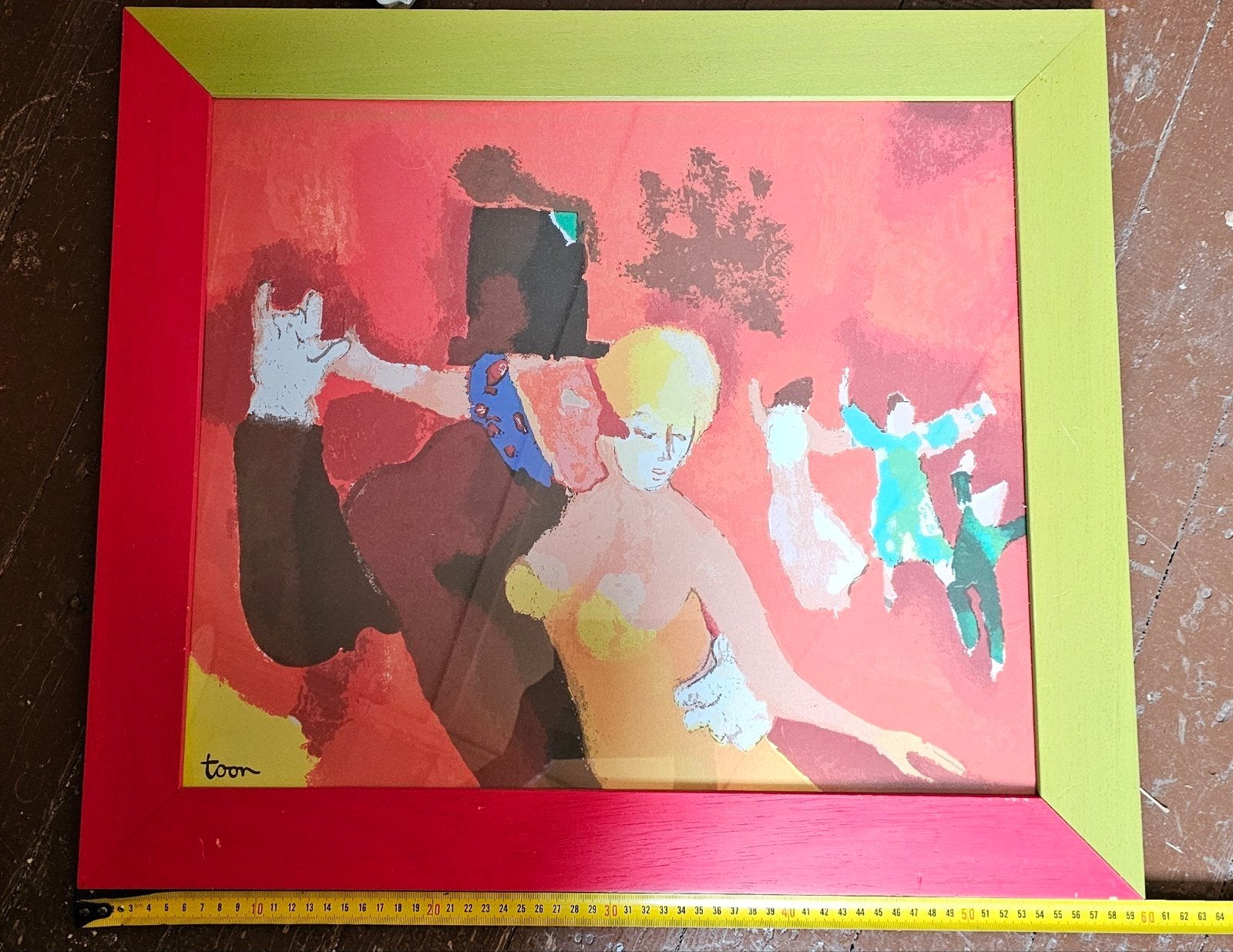 Toon Hermans Toonzaal Limburg - Kleurrijk Kunstwerk, Ophalen of Verzenden