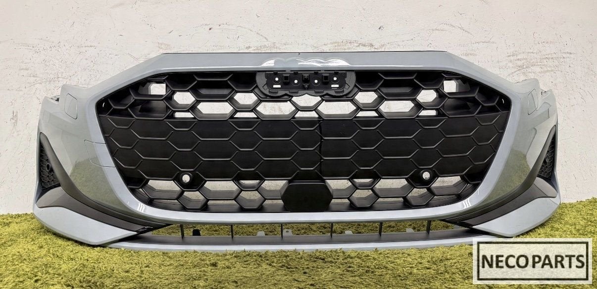 VOORBUMPER AUDI A3 8Y FACELIFT BUMPER 2023 - ALLES LEVERBAAR, Gebruikt, -, Achter, -