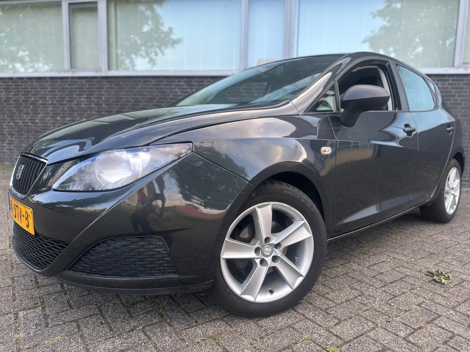 Seat Ibiza 1.2 44KW 5DRS 2009 Grijs/1STE EIGENAAR/CRPLAY, Auto's, Seat, Voorwielaandrijving, Euro 5, Stof, 800 kg