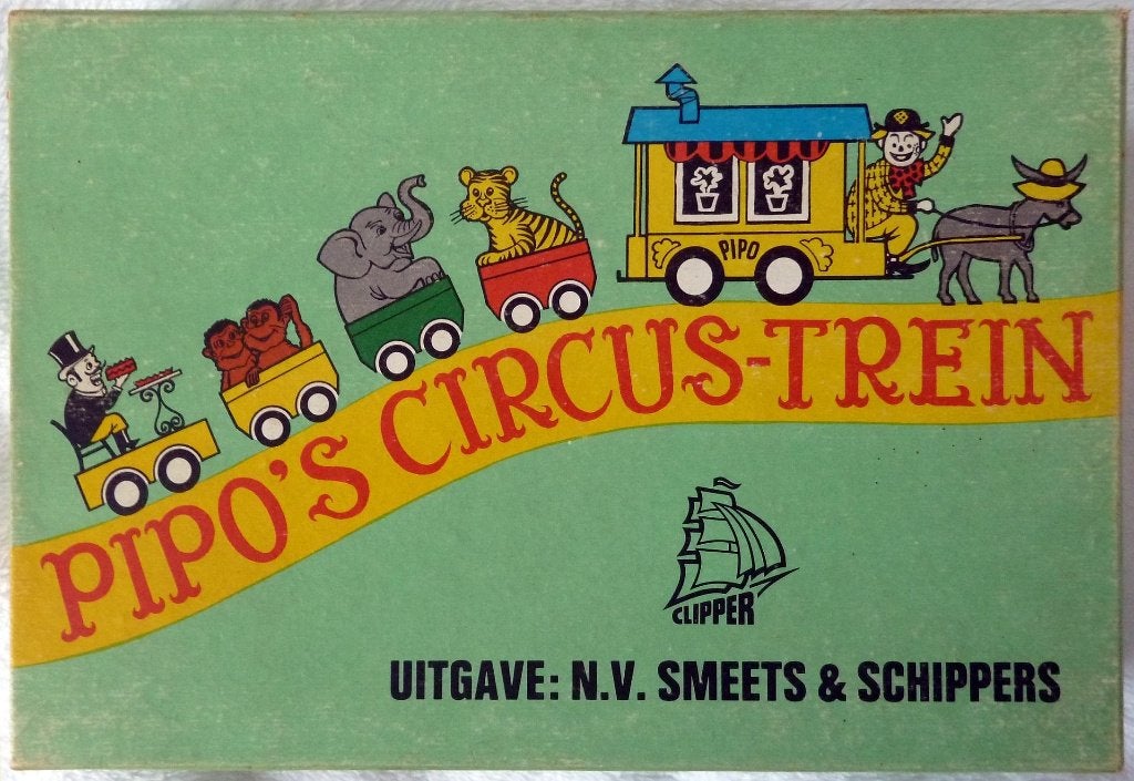 Pipo's circustrein, aanlegspel vanaf 3-4 jaar, Ophalen of Verzenden, Zo goed als nieuw, Puzzelen