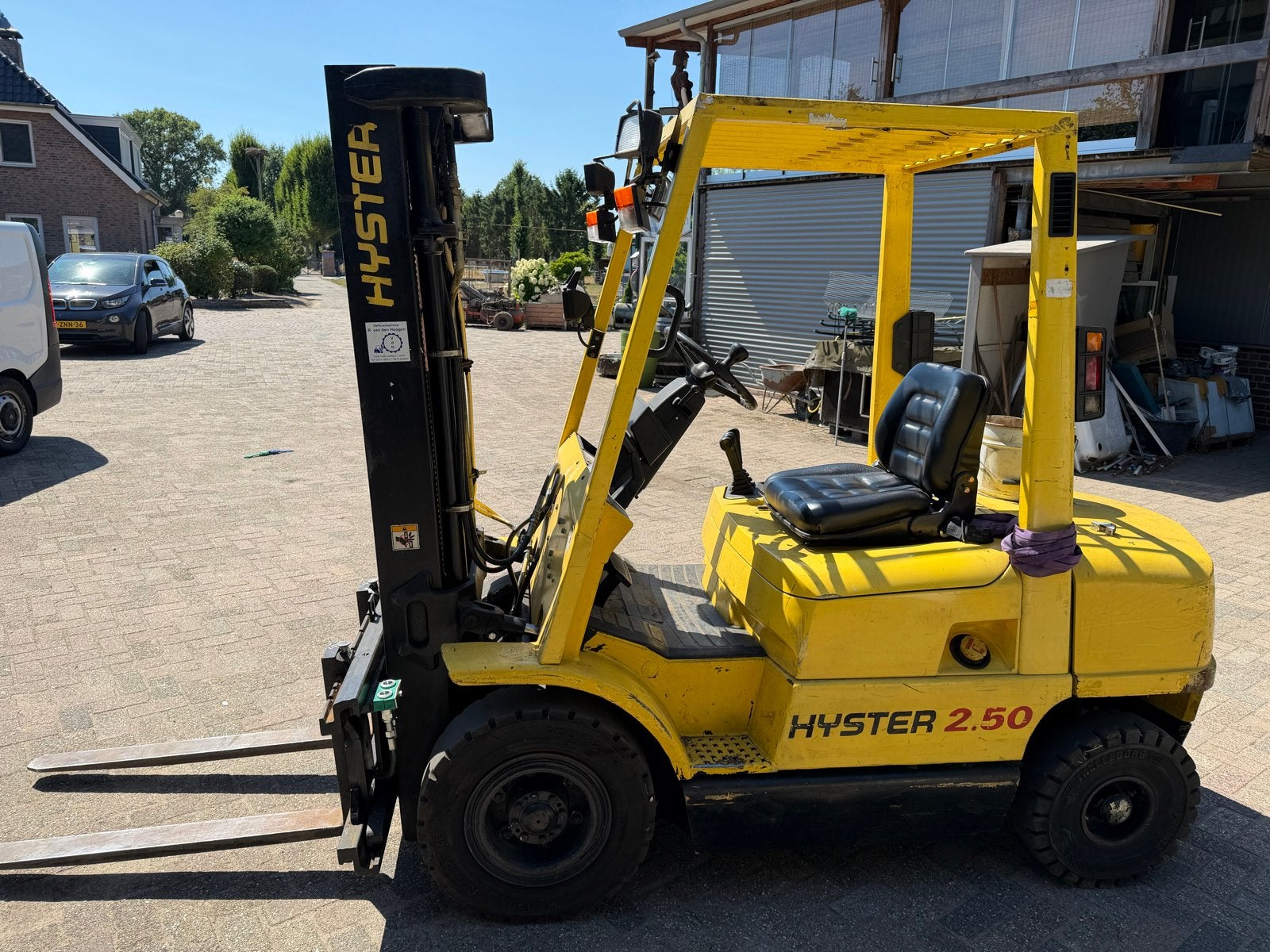 Hyster 2.5 Diesel Heftruck - Robuust en Betrouwbaar, 2000 tot 3000 kg, Ophalen, Diesel, Heftruck