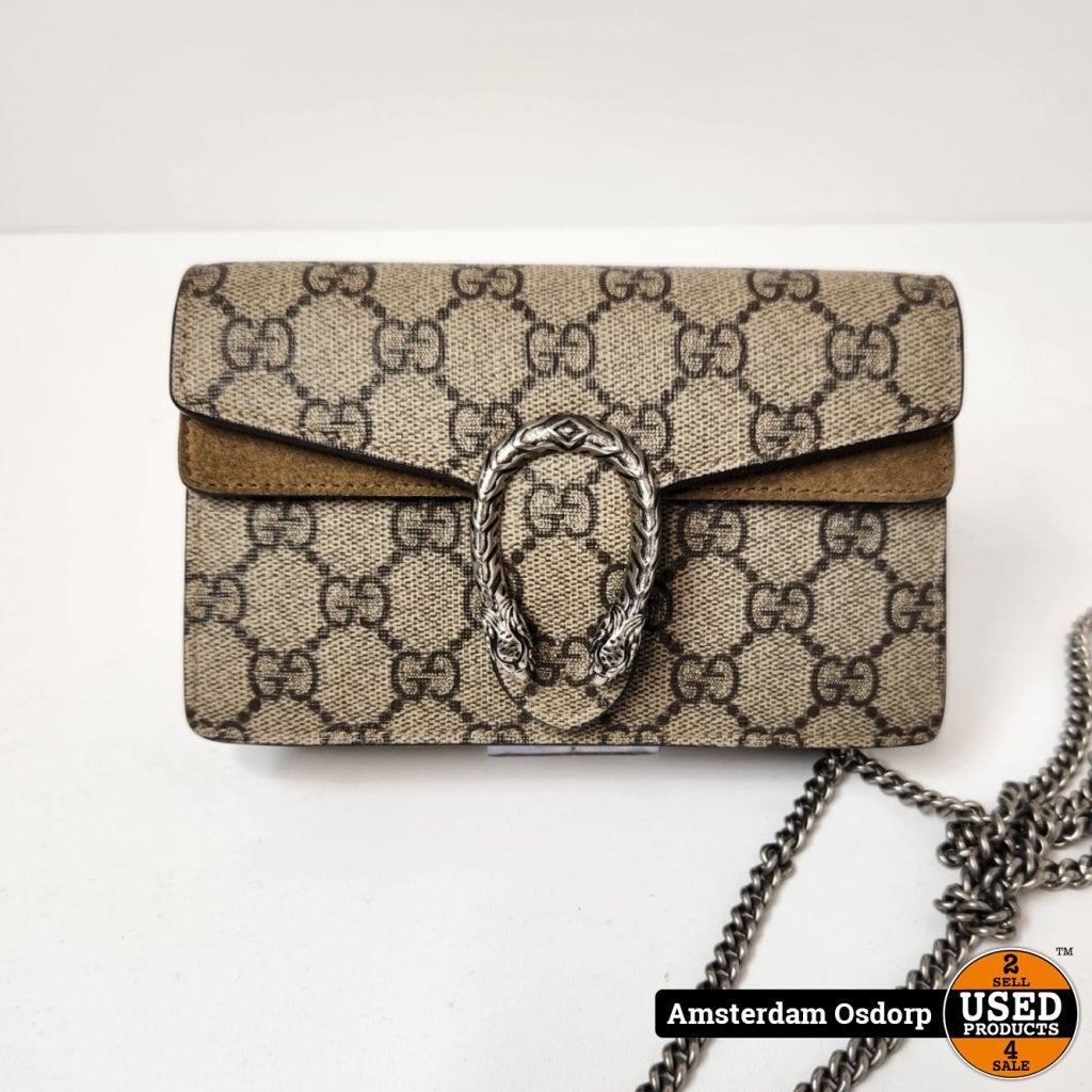 Gucci Dionysus mini bag, Sieraden, Tassen en Uiterlijk, Gucci, Zo goed als nieuw, Support@gucci.com, 30 Avenue Montaigne
75008 Paris