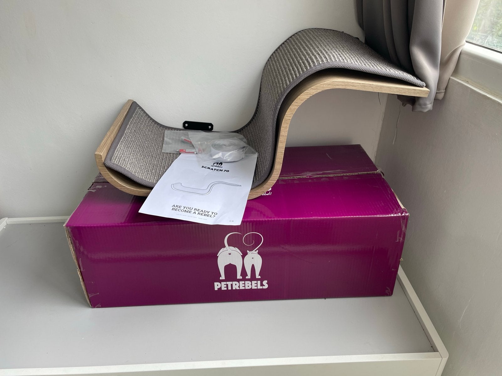 KATTENMUUR SCRATCH 70 - OLD GREY petrebels, Ophalen of Verzenden, Nieuw