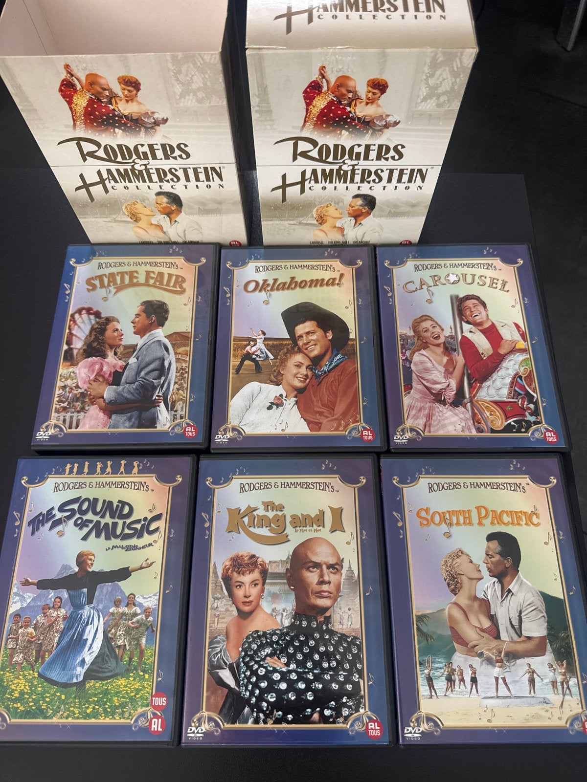 Rodgers & Hammerstein Collection - 6 DVD Boxsets, Engels, Alle leeftijden, Nederlands, Ophalen of Verzenden