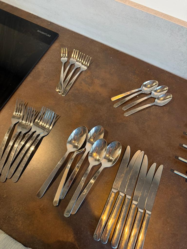 Bestek Villeroy & Boch Louis, Gebruikt, Ophalen of Verzenden, Rvs of Chroom, Vaatwasserbestendig