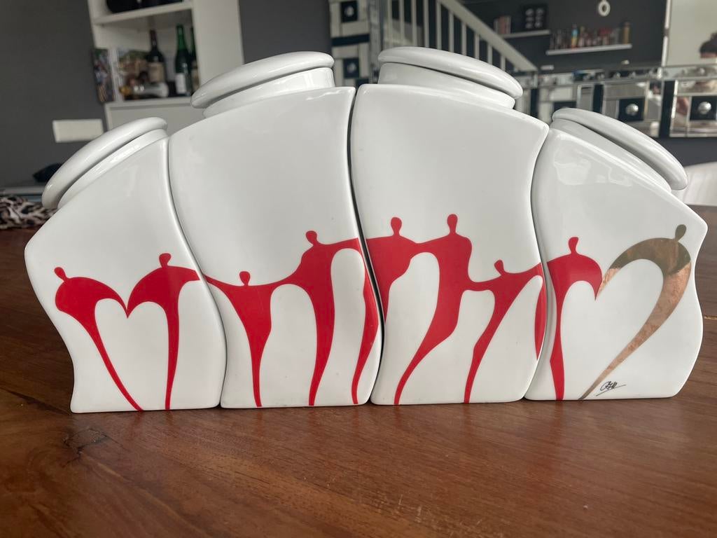 Artihove Art -Corry Ammerlaan - Voorraad Potten, Antiek en Kunst, Kunst | Designobjecten, Ophalen