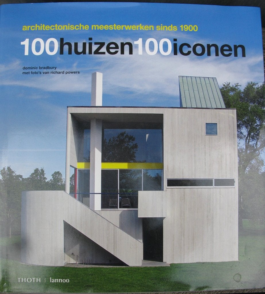 BOEK ARCHITECTUUR "100 HUIZEN 100 ICONEN', D.Bradbury, Ophalen of Verzenden, Zo goed als nieuw, Architectuur algemeen