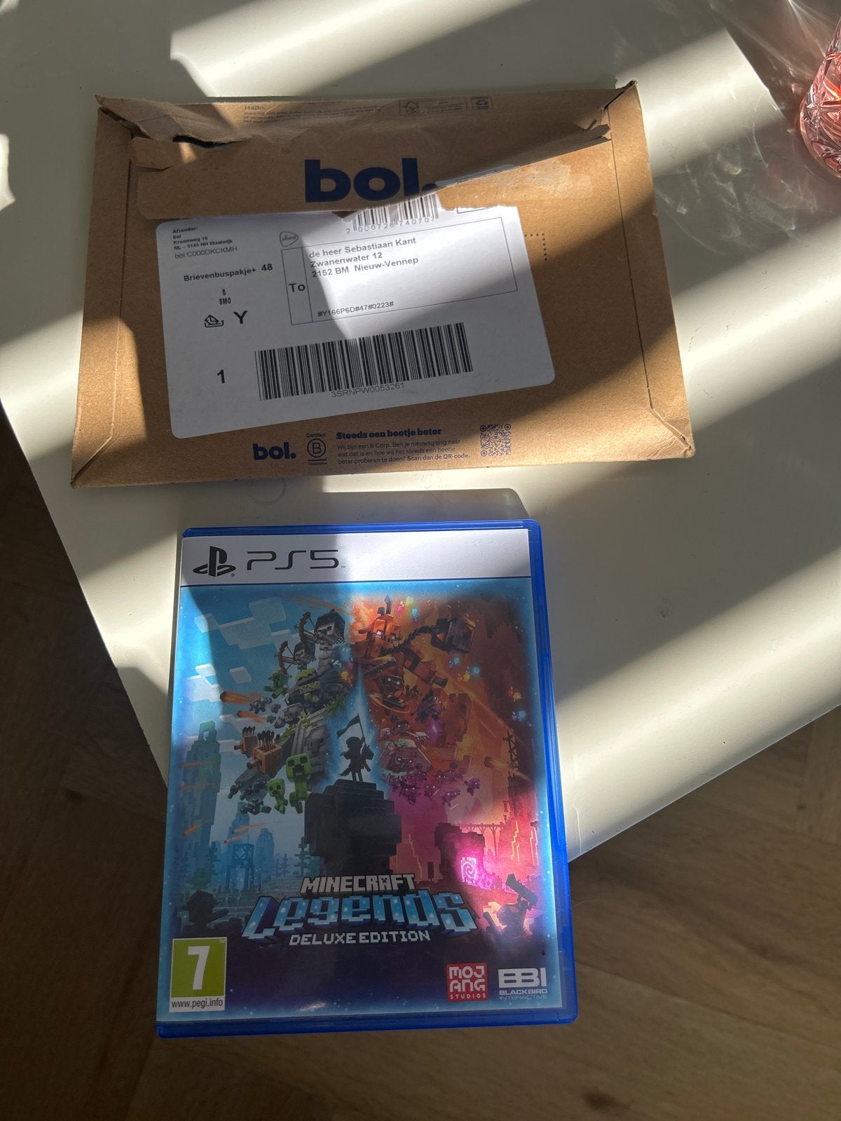 Minecraft Legends Deluxe Edition PS5 - Nieuw, Spelcomputers en Games, Ophalen, Online, 1 speler, Nieuw