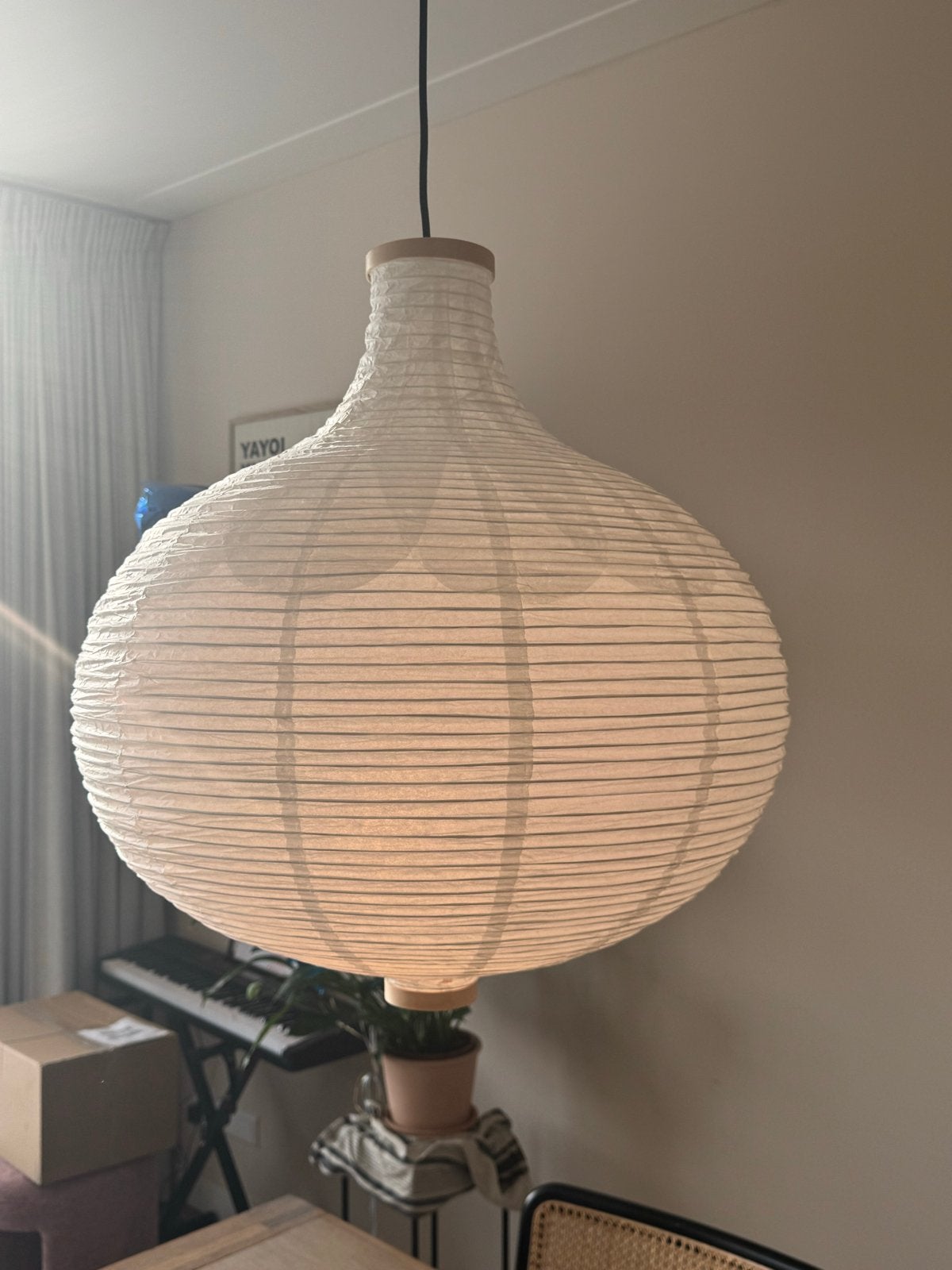 2x IKEA RISBYN Lampenkap - Zo goed als nieuw, Ophalen, Zo goed als nieuw, Textiel