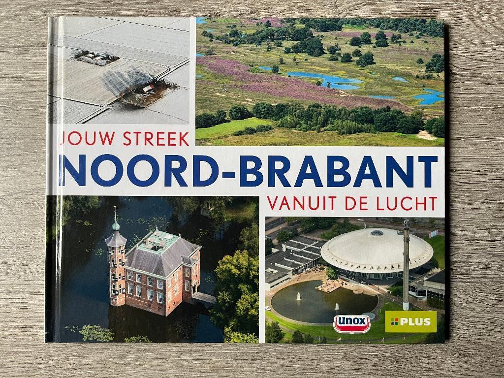 Boek Jouw streek Noord Brabant vanuit de lucht, Boeken, Ophalen of Verzenden, Zo goed als nieuw, Unox, Noord-Brabant