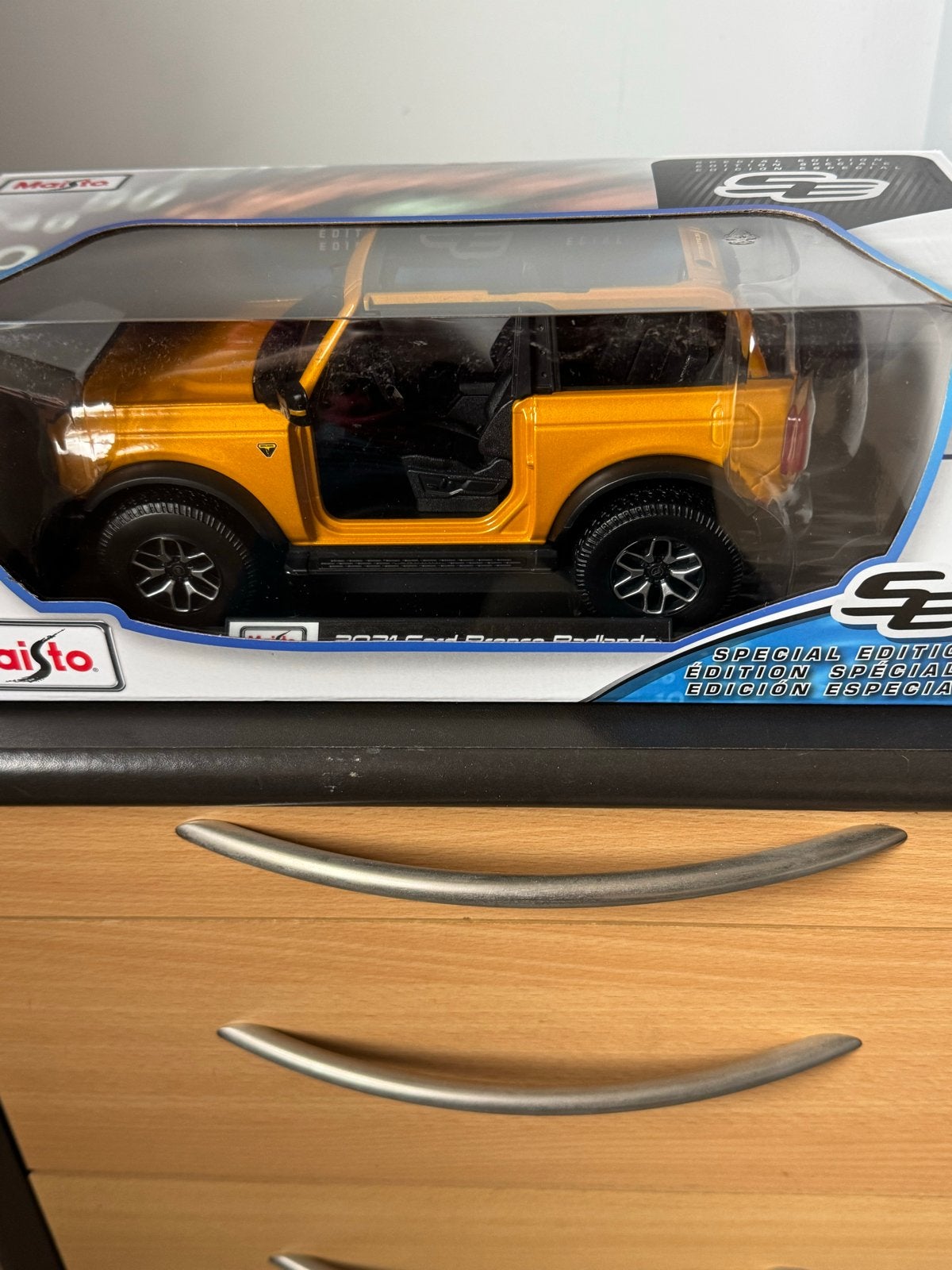 Maisto 2021 Ford Bronco Badlands Special Edition, Ophalen of Verzenden, Nieuw, Overige typen