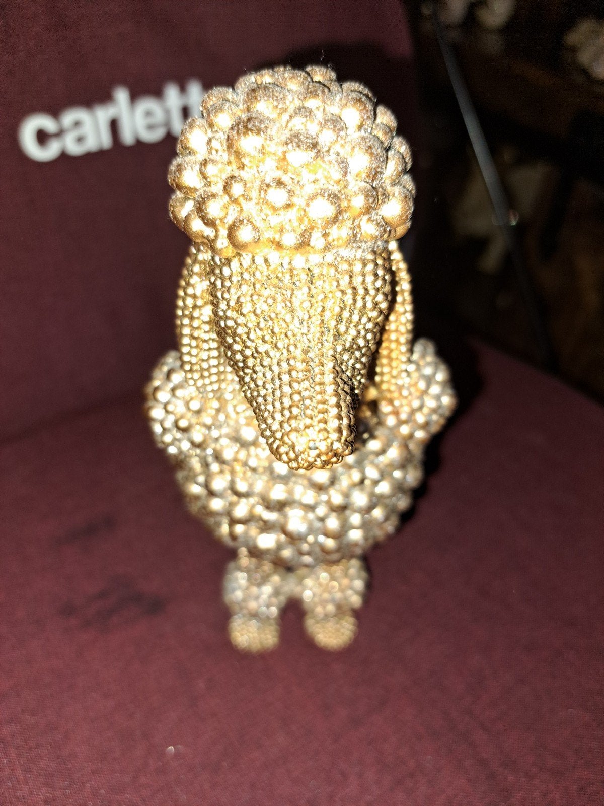 Glitter beeldtje hond, Ophalen of Verzenden, Dier
