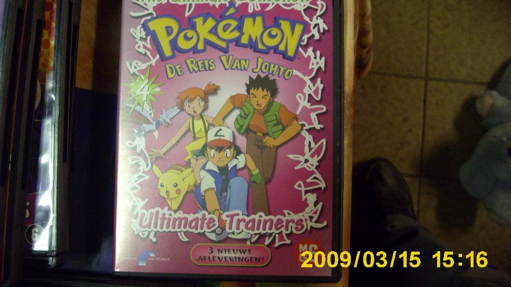 Pokémon: De Reis Van Johto - Deel 4: Ultimate Trainers, Alle leeftijden, Ophalen of Verzenden, Zo goed als nieuw