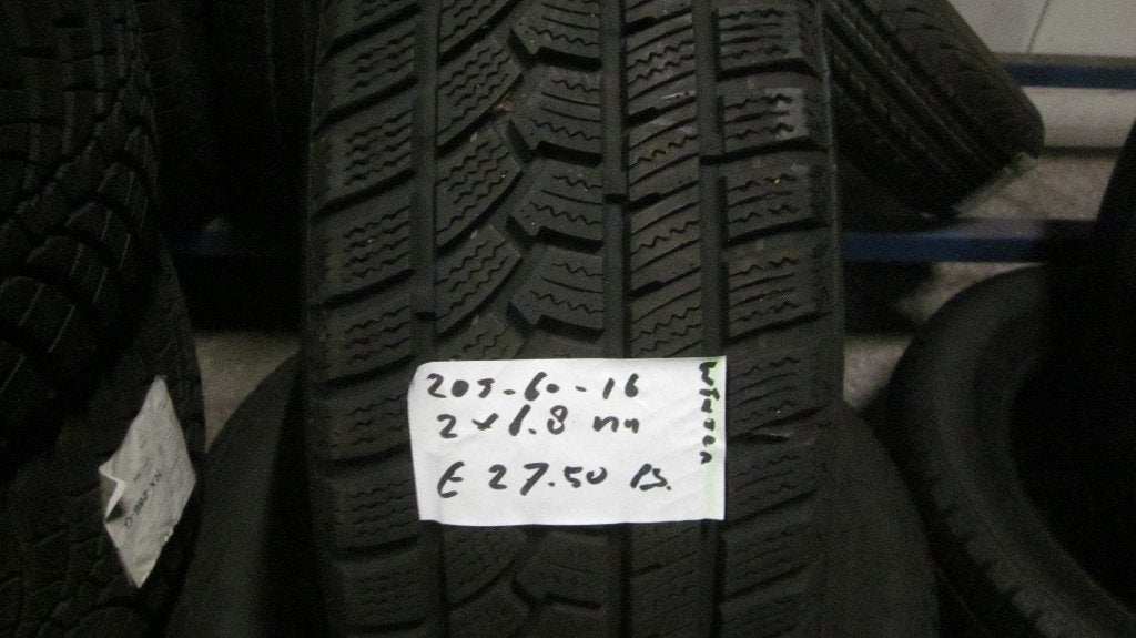 205 60 16 Diverse merken winterbanden, Gebruikt, 16 inch, Band(en), Personenwagen