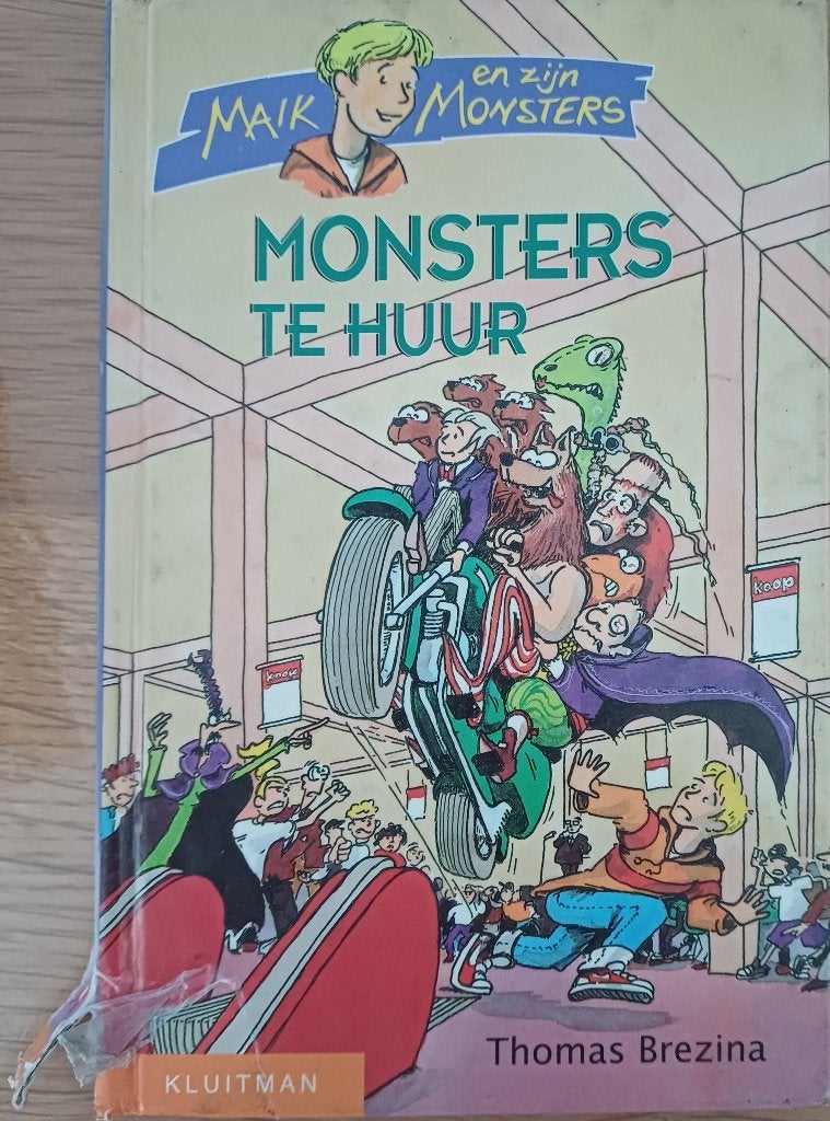 2+1 GRATIS! Monsters te huur - Thomas Brezina, Gelezen, Fictie algemeen, Ophalen of Verzenden, Thomas Brezina