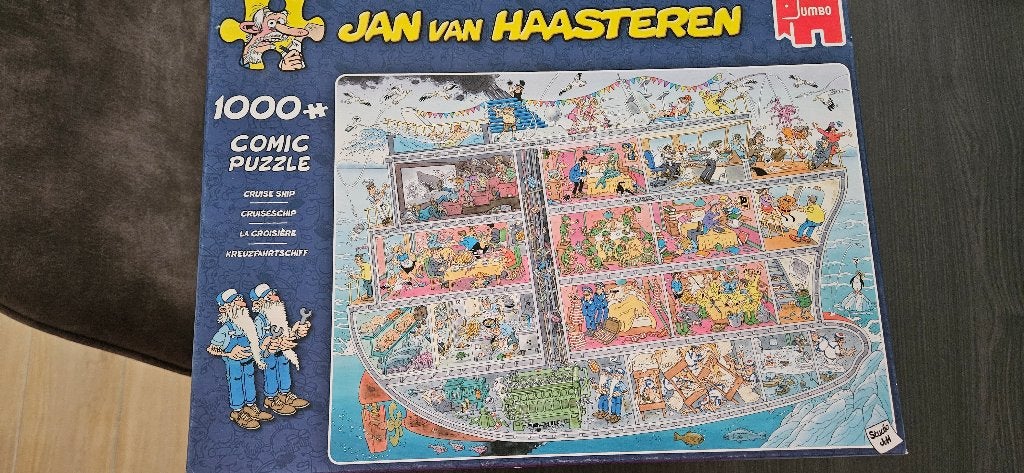 Jan van Haasteren, Ophalen, 500 t/m 1500 stukjes, Gebruikt, Legpuzzel