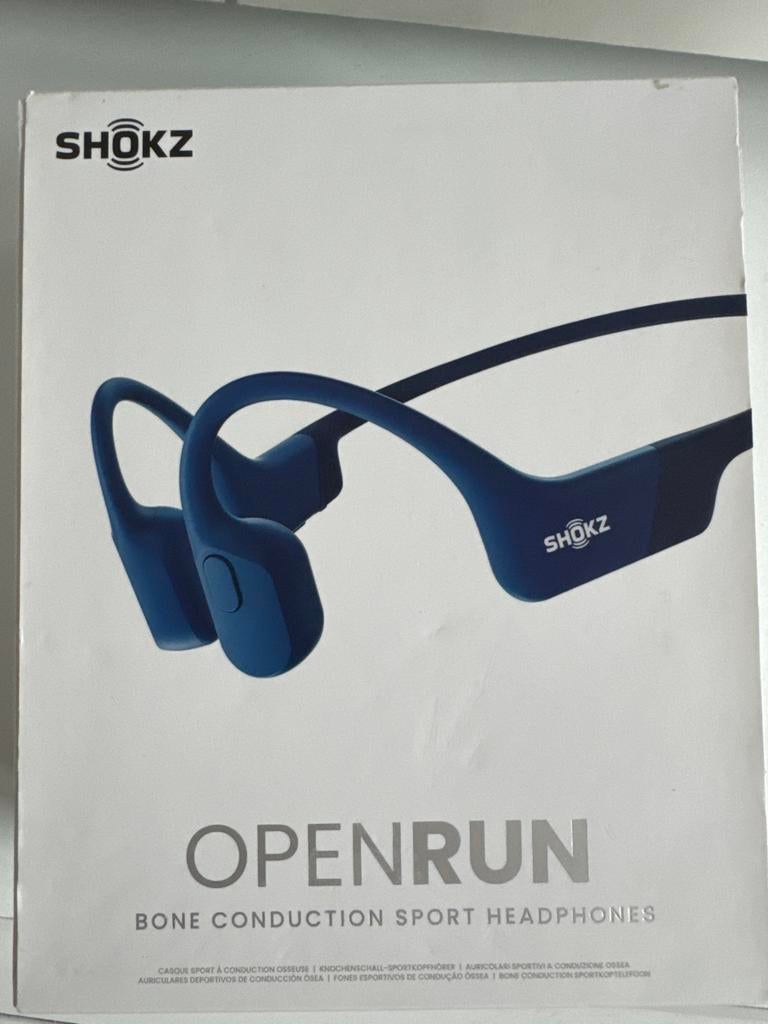 Shokz OpenRun Bone Conduction Sport Hoofdtelefoon, Audio, Tv en Foto, Koptelefoons, Overige merken, Ophalen of Verzenden, Zo goed als nieuw