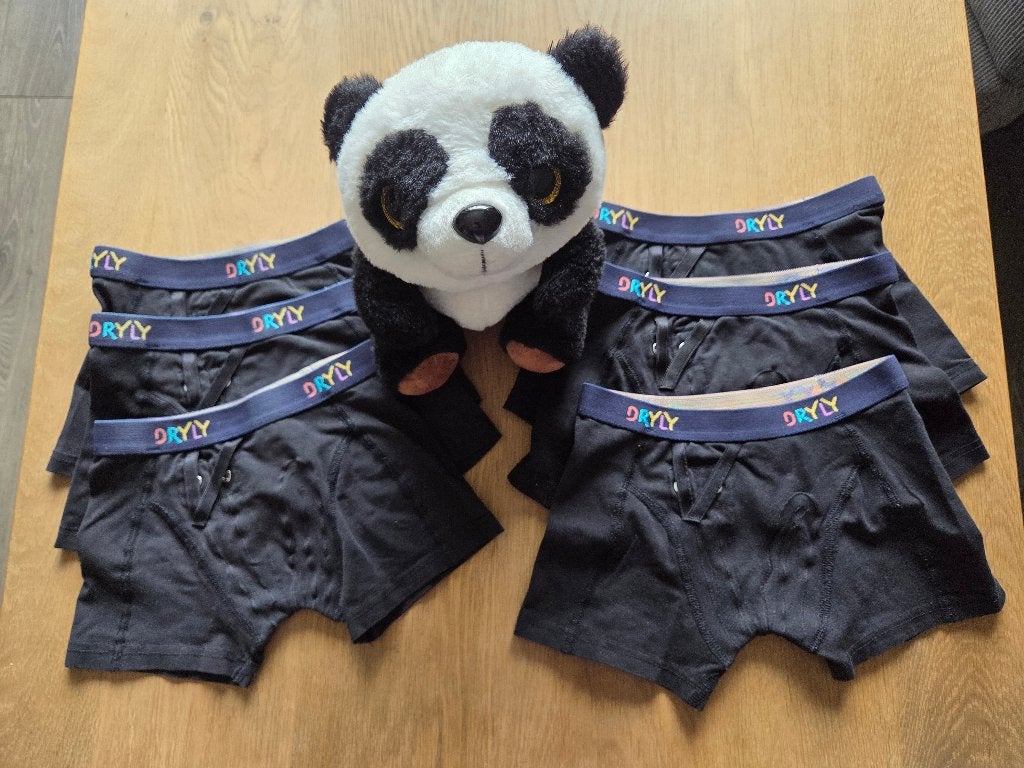 Dryly boxershorts - 3 stuks mt 122/128 en 3 stuks mt 134/140, Kinderen en Baby's, Kinderkleding | Overige, Ophalen, Gebruikt, Dryly