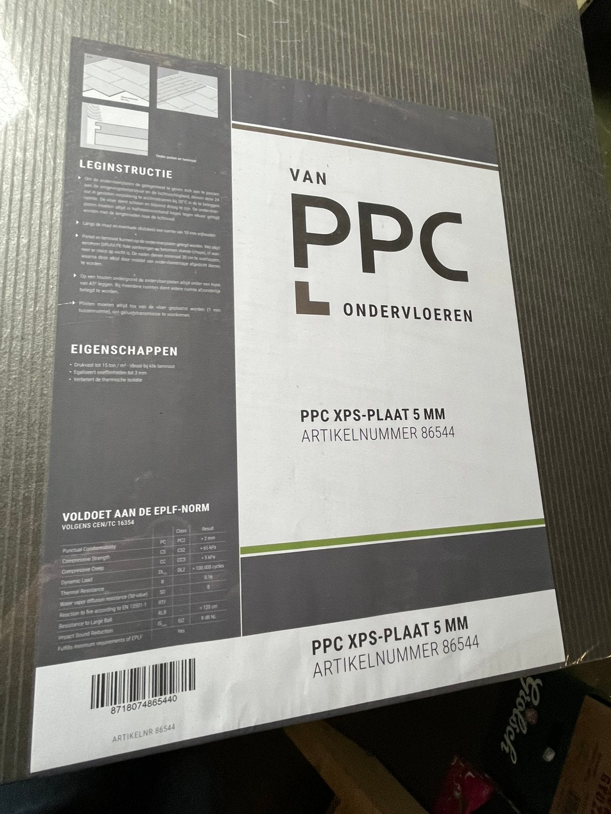 2 pak ondervloeren, Ophalen, Nieuw