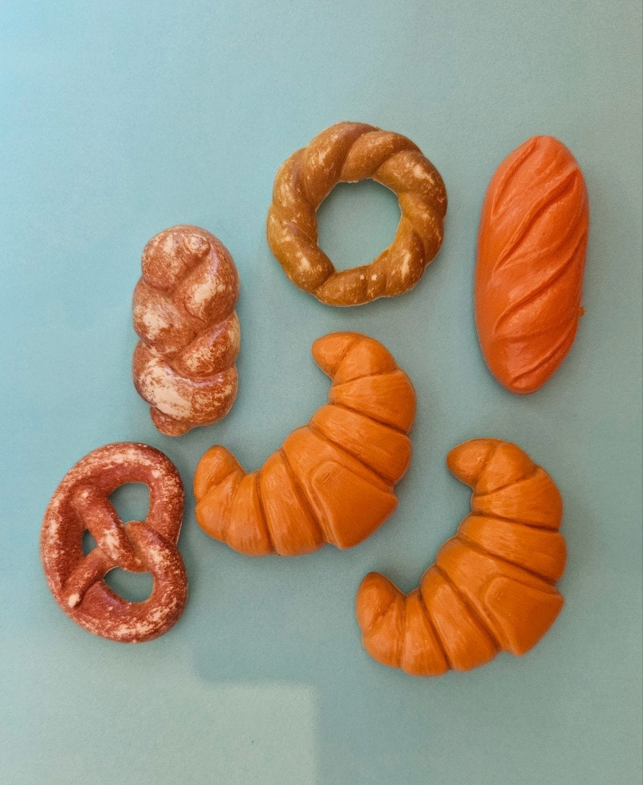 Broodjes en Croissants Set, Ophalen of Verzenden, Gebruikt, Kunststof, Speelkeuken-accessoire