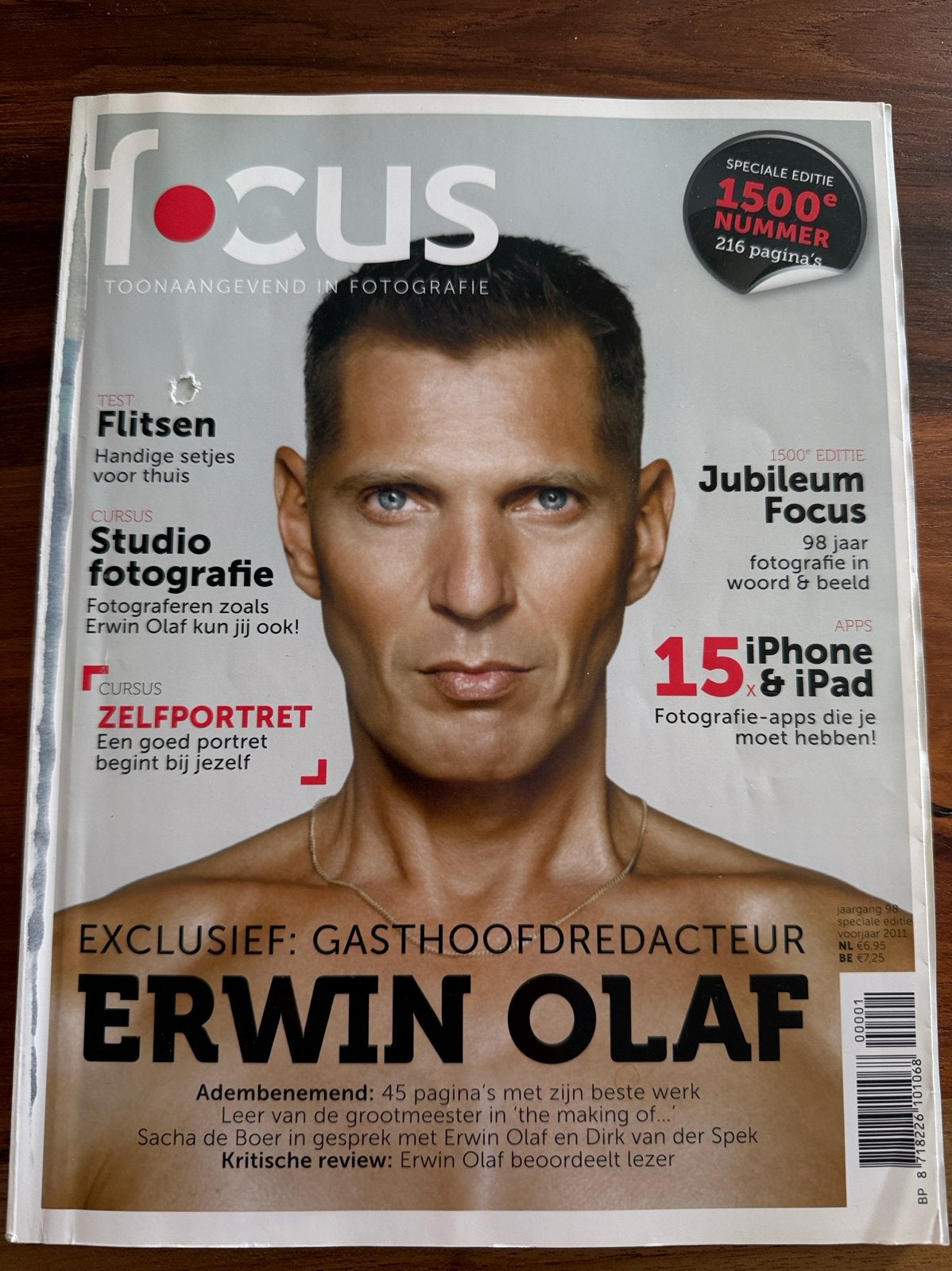 Focus Magazine - Speciale Editie 1500 - Erwin Olaf, Ophalen of Verzenden, Zo goed als nieuw, Fotografie algemeen