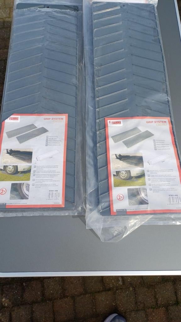 Rijplaten fiamma voor camper grip platen, Caravans en Kamperen, Ophalen of Verzenden