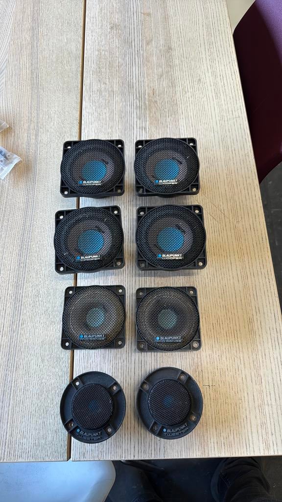 blaupunkt speakers, Auto diversen, Ophalen of Verzenden, Zo goed als nieuw