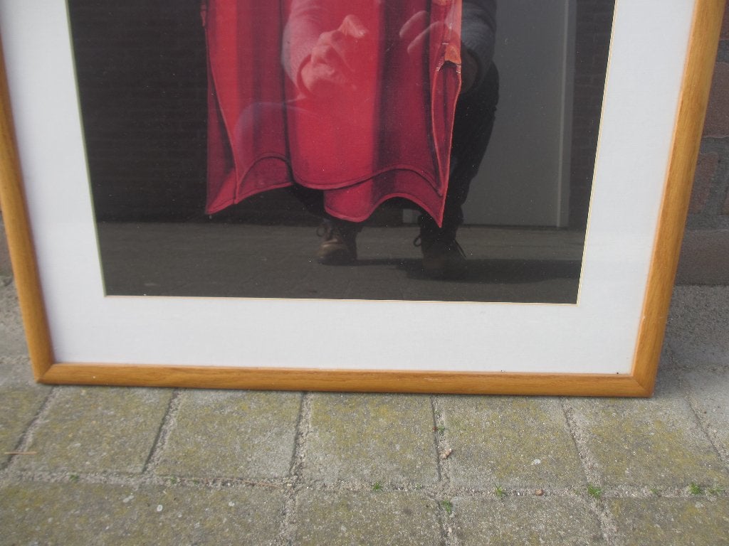 ‘Roodbaaien hemd’ - 1975 Jopie Huisman op Aquarelpapier, Antiek en Kunst, Kunst | Litho's en Zeefdrukken, Ingelijst, Overige onderwerpen