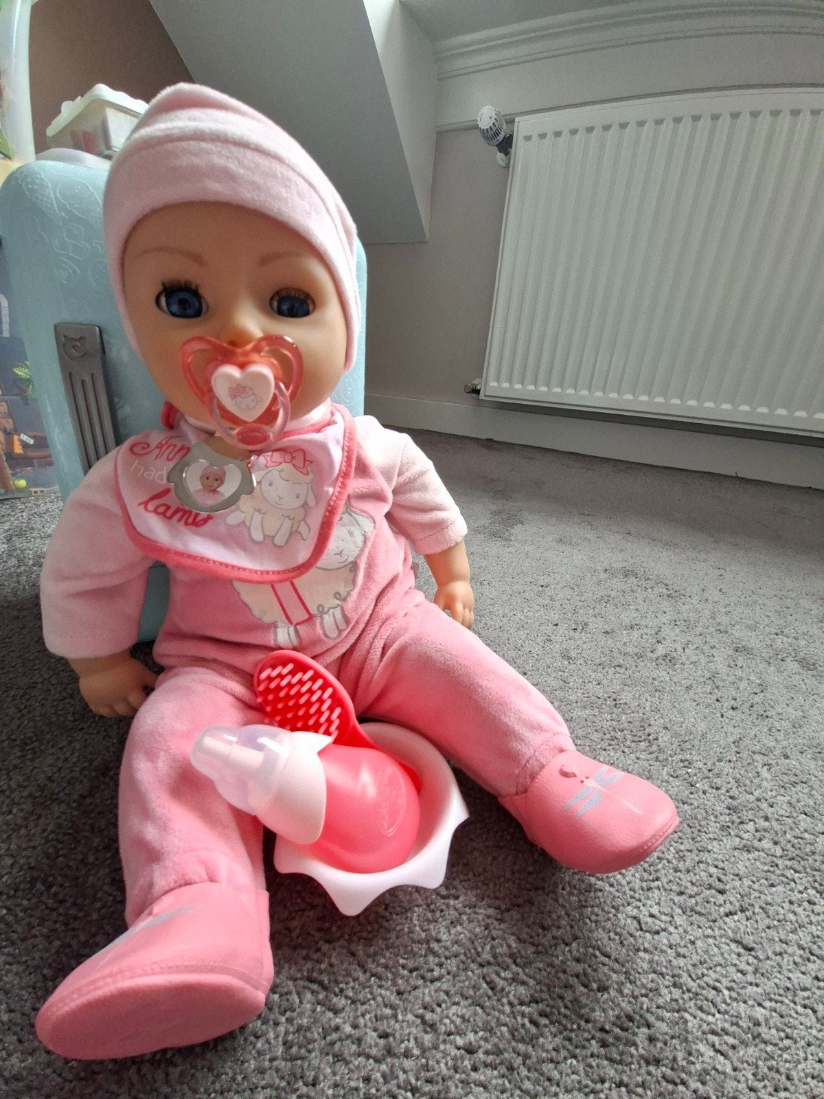 Baby Annabell compleet met accessoires, Ophalen of Verzenden, Gebruikt, Babypop