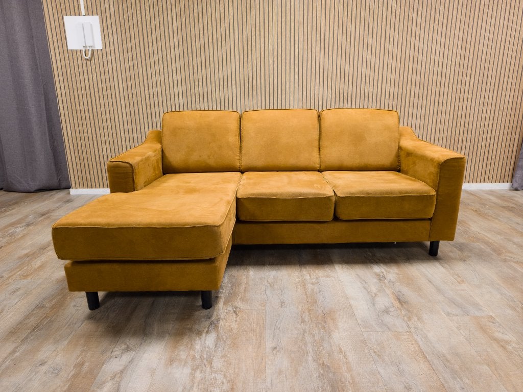 ZGAN Kleine Cognac Hoekbank