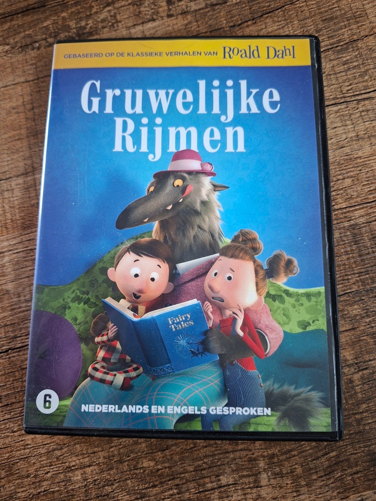 Roald Dahl's Gruwelijke Rijmen DVD - Nederlands/Engels, Cd's en Dvd's, Gebruikt, Overige genres, Ophalen of Verzenden, Vanaf 6 jaar