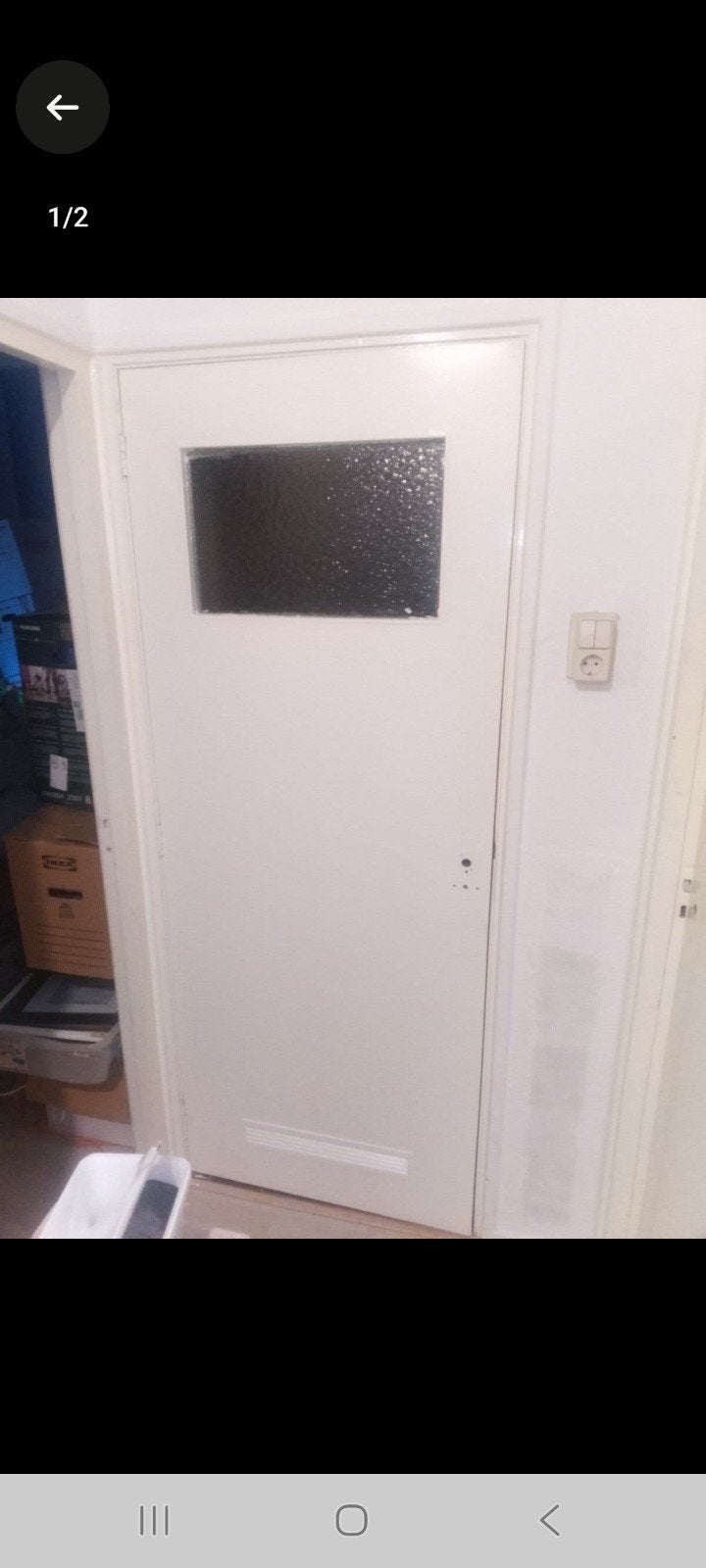 4 x binnendeur glas, gezocht, Gebruikt, Minder dan 80 cm, Binnendeur, Ophalen of Verzenden