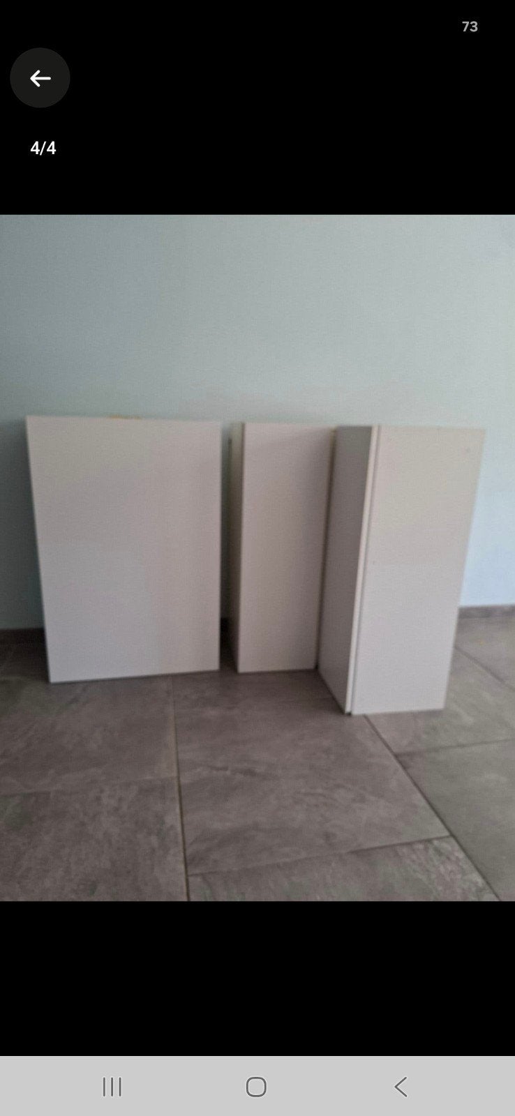 hang keuken kastjes, Ophalen, Gebruikt, Wit, 50 tot 100 cm