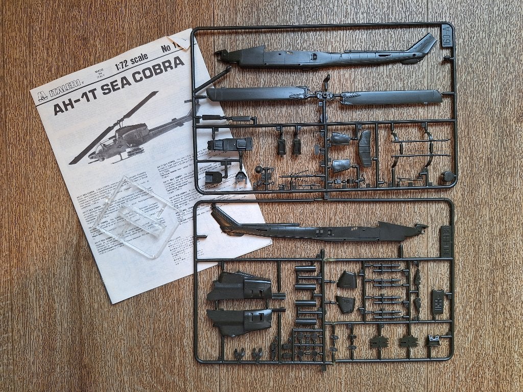 1:72 / 1/72 Italeri AH-1T Sea Cobra 1, Hobby en Vrije tijd, Modelbouw | Vliegtuigen en Helikopters, 1:72 tot 1:144, Italeri, Helikopter