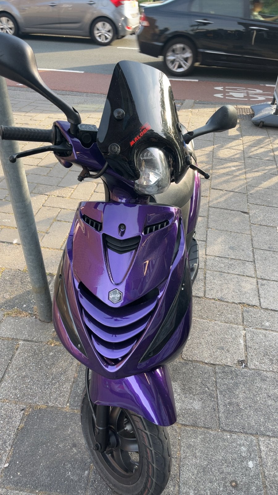 Piaggio Zip 2016 paars - Goed onderhouden scooter, Fietsen en Brommers, Ophalen of Verzenden, Gebruikt, Benzine, Piaggio