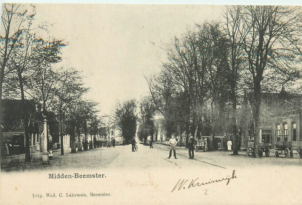 702-098-047 Midden-Beemster, Verzenden, Voor 1920, Noord-Holland