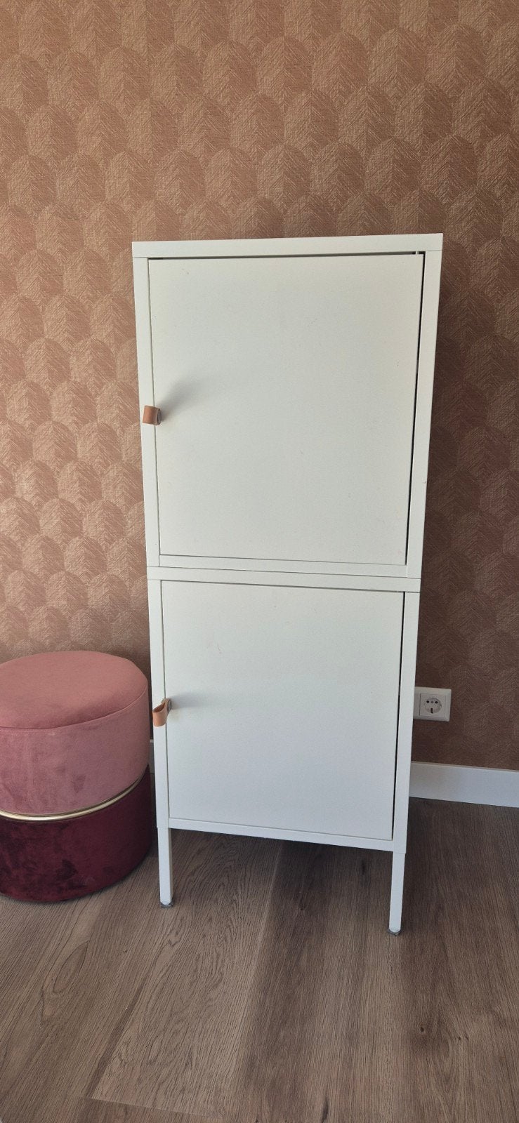 Metalen kastje van IKEA - 45x45x117 cm, Ophalen, Gebruikt