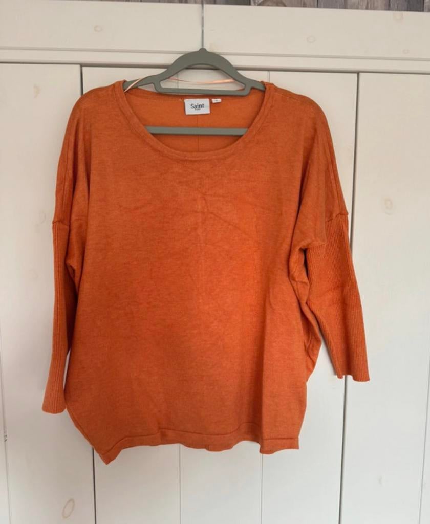 Saint tropez trui L oranje zgan, Maat 42/44 (L), Oranje, Ophalen of Verzenden, Zo goed als nieuw