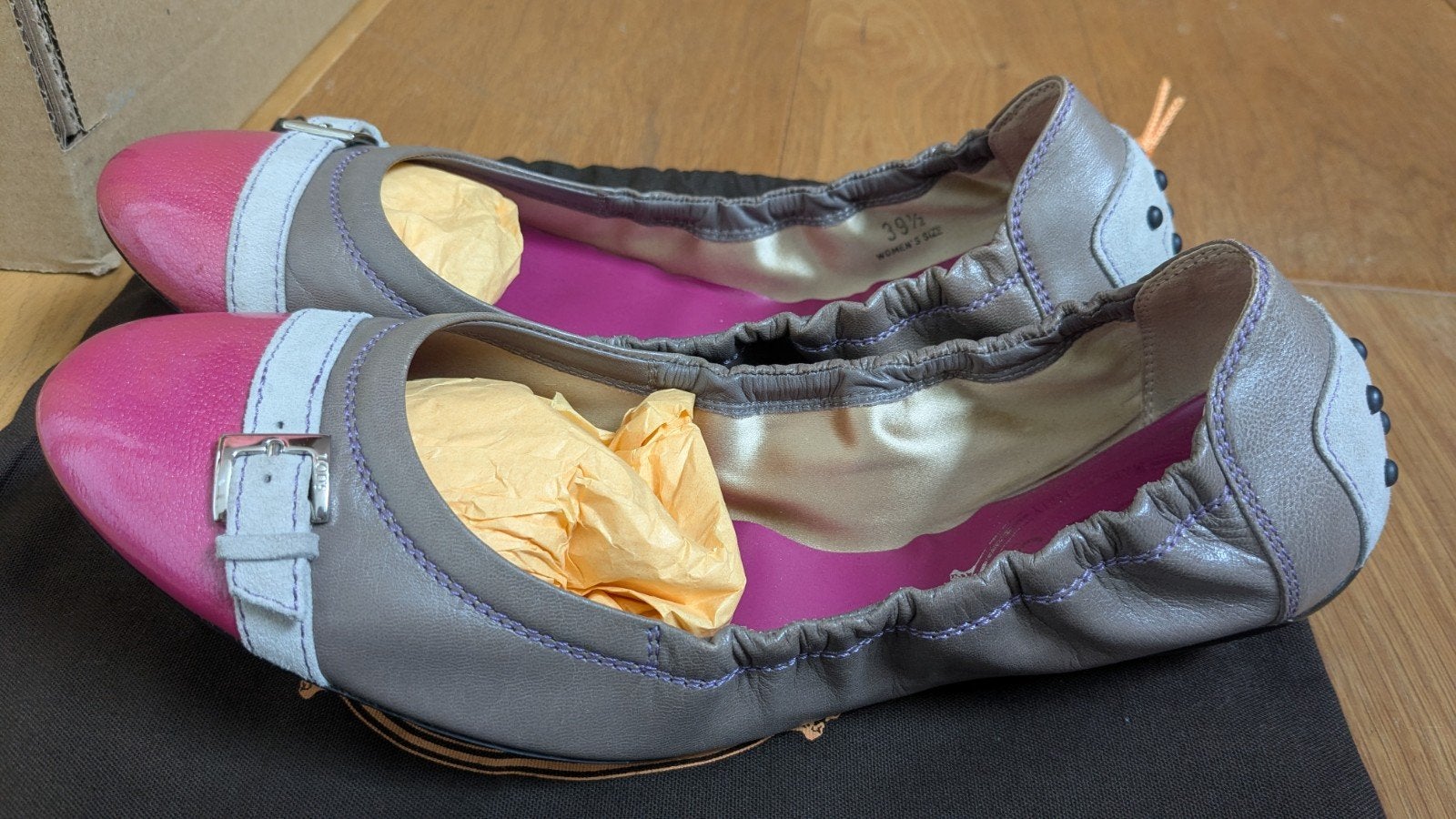 Tod's schoenen Ballerina 39,5 zgan., Ophalen of Verzenden, Zo goed als nieuw, Sneakers of Gympen